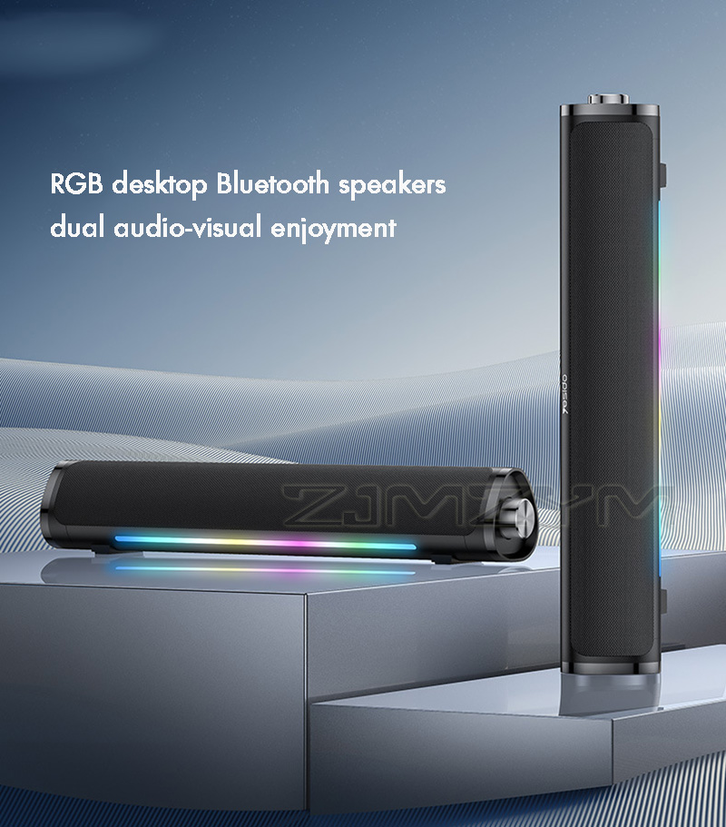 Gaming Speaker 2.1 - Caixa de Som Bluetooth Dupla com
