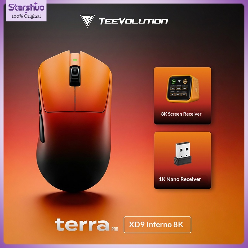 Esports Gaming Design - Mouse Gamer E-sports TEEVOLUTION Terra XD9PT: