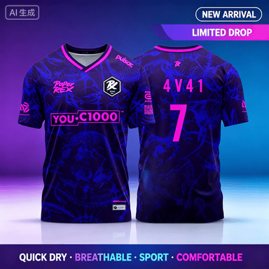 Esports Gaming Team - 26_27 Camisetas Paper Rex Valorant Masculinas,