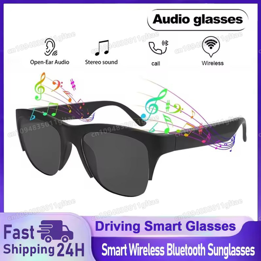 Esports Gamer - Óculos de Sol Inteligentes Bluetooth V5.3