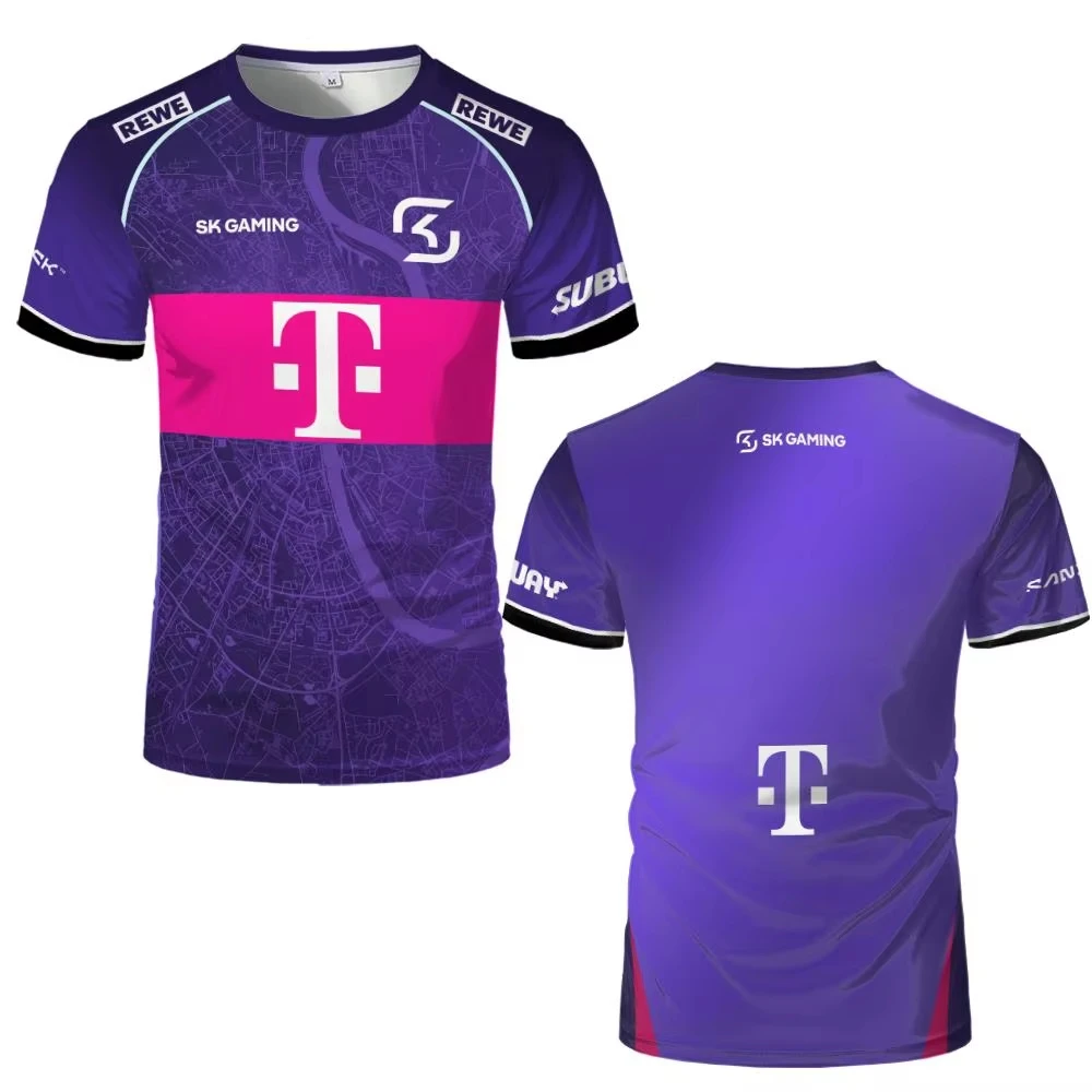 Esports Gaming Team - Camiseta SK Gaming Estilo 2026 para