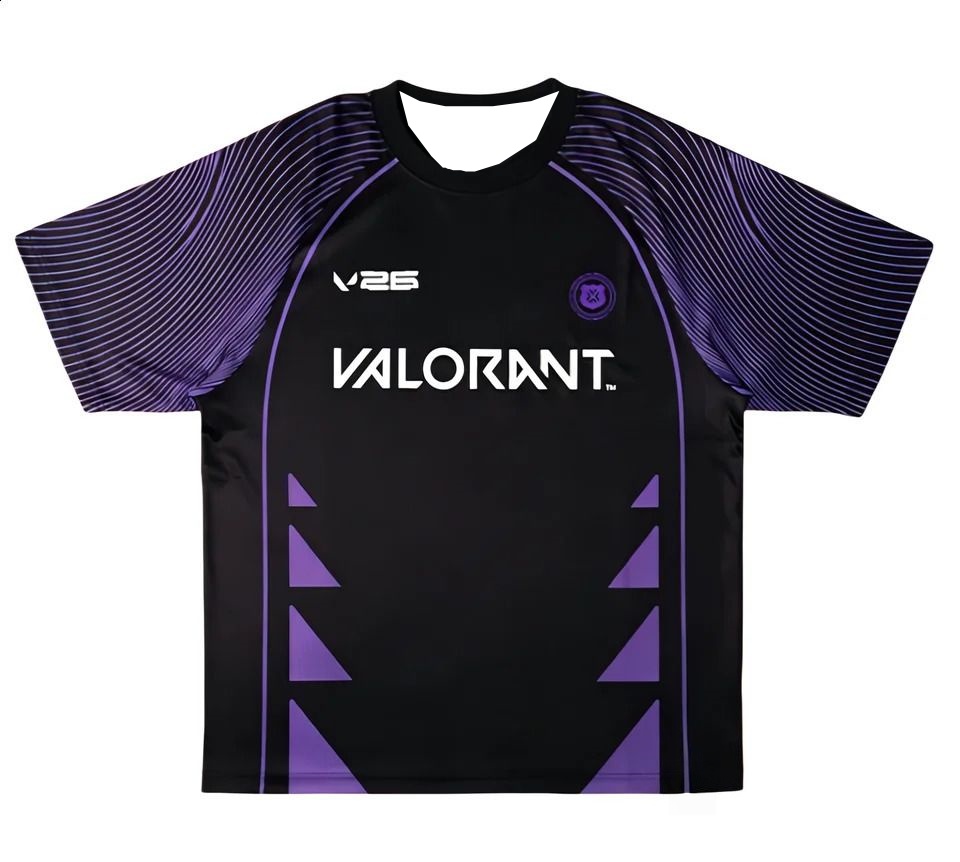Esports Gaming Team - Nova Camisa de Esports Valorant V26
