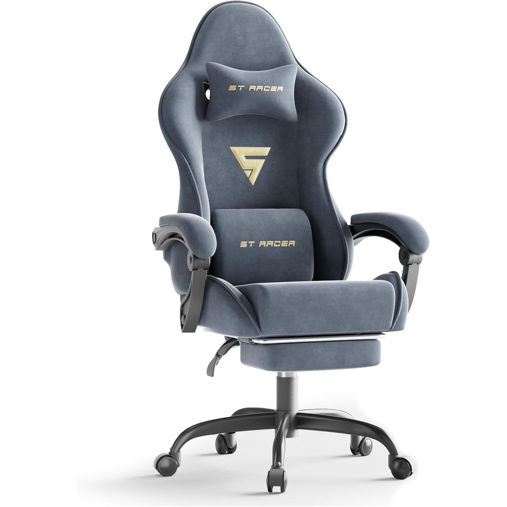 Gaming & Esports District - Cadeira Ergonômica para Jogos com Descanso