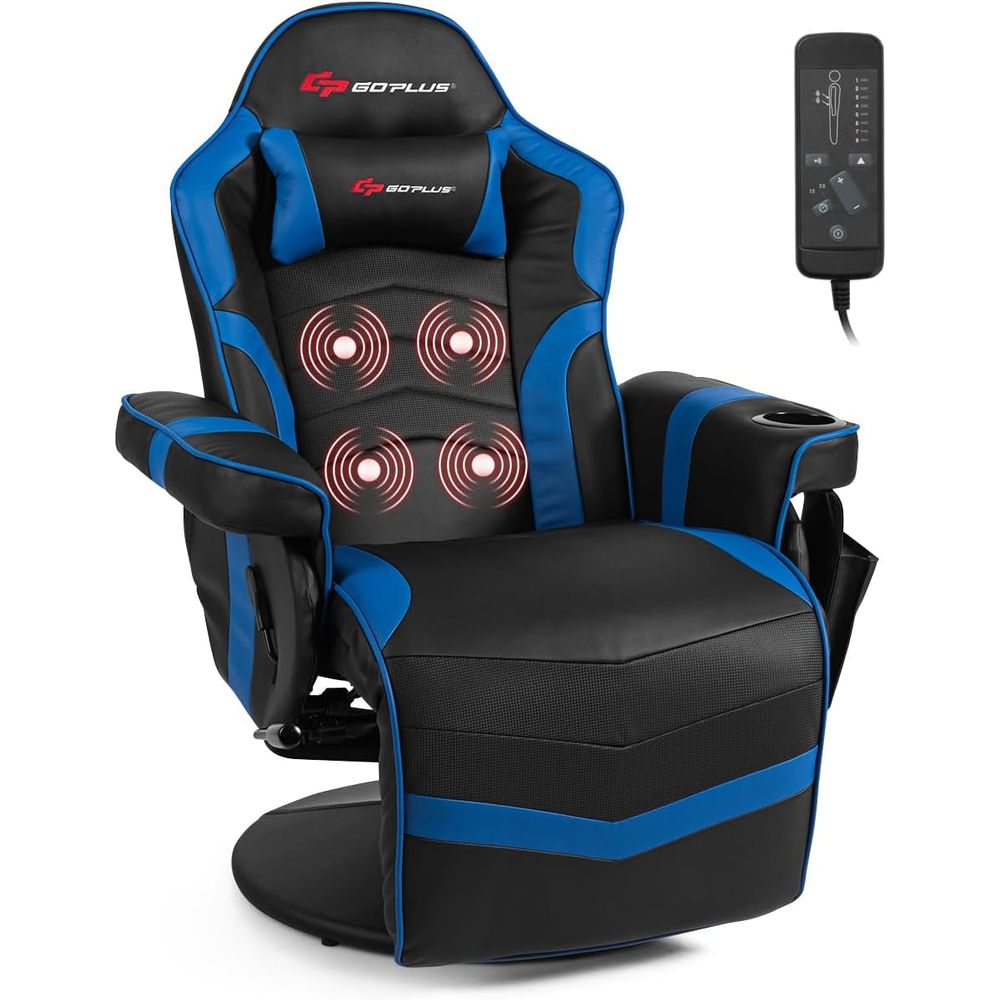 Gaming & Esports District - Cadeira de Massagem para Jogos, Reclinável