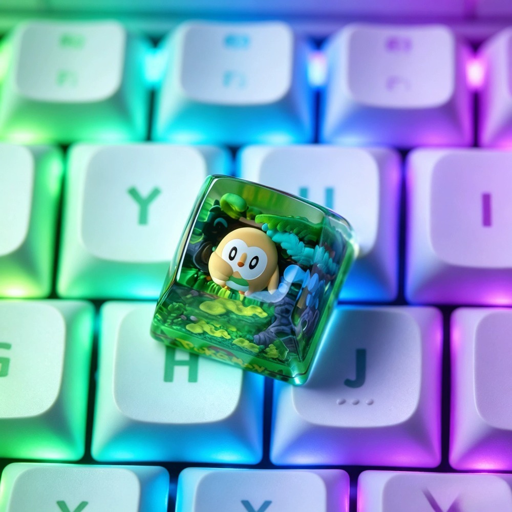 Esports Y Gaming - Tecla Pokémon ‌ Rowlet ‌ Teclado