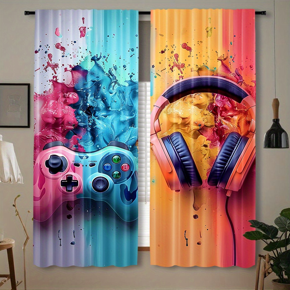 Cortinas para Controle de Jogo - Esports Gaming Youtube avaliação e preço