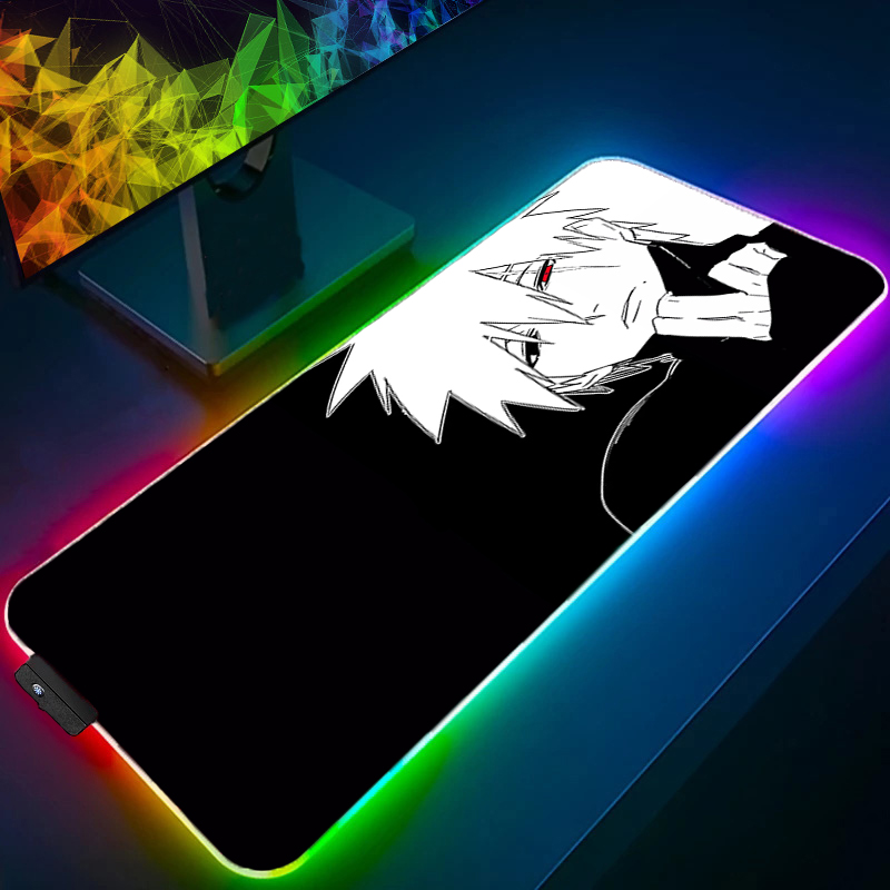 Mouse Pad RGB Naruto Kakashi H - Esports Y Gaming avaliação e preço