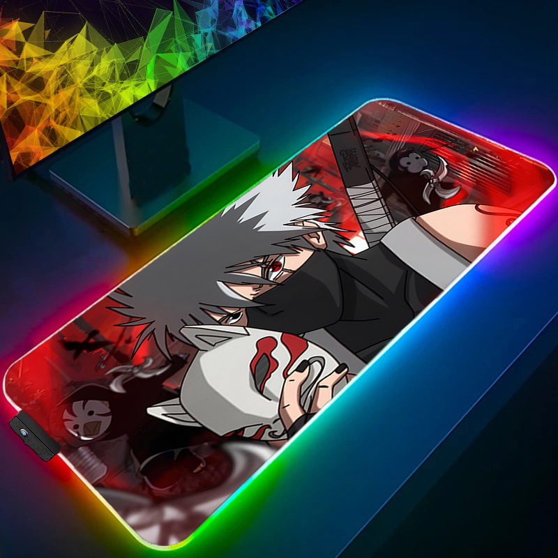 Mouse Pad RGB Naruto Kakashi H - Esports Y Gaming avaliação e preço