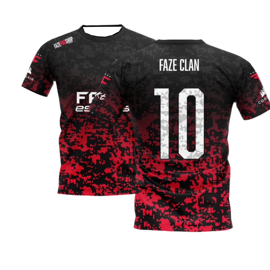 Nova Camisa FaZe Esports 2026  - Esports Gaming Team avaliação e preço