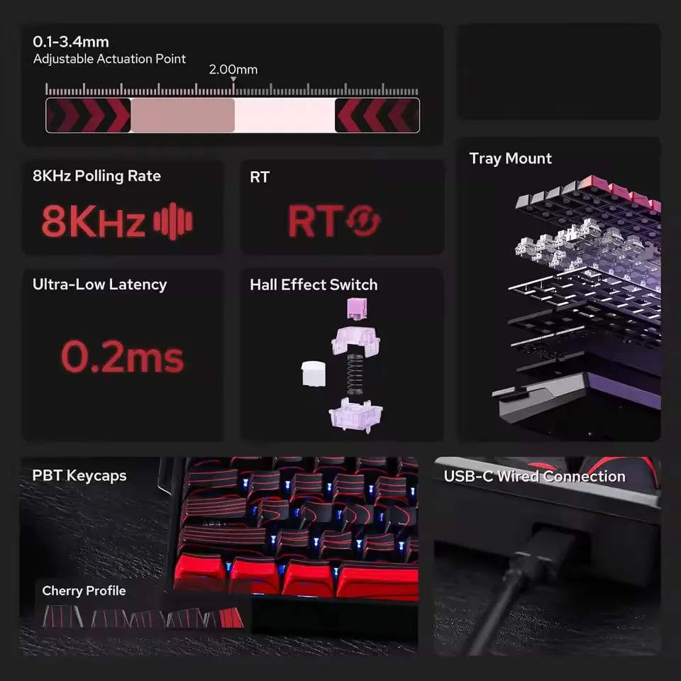 AULA Win60 HE Teclado para jog - Esports Essential Gaming Pc avaliação e preço