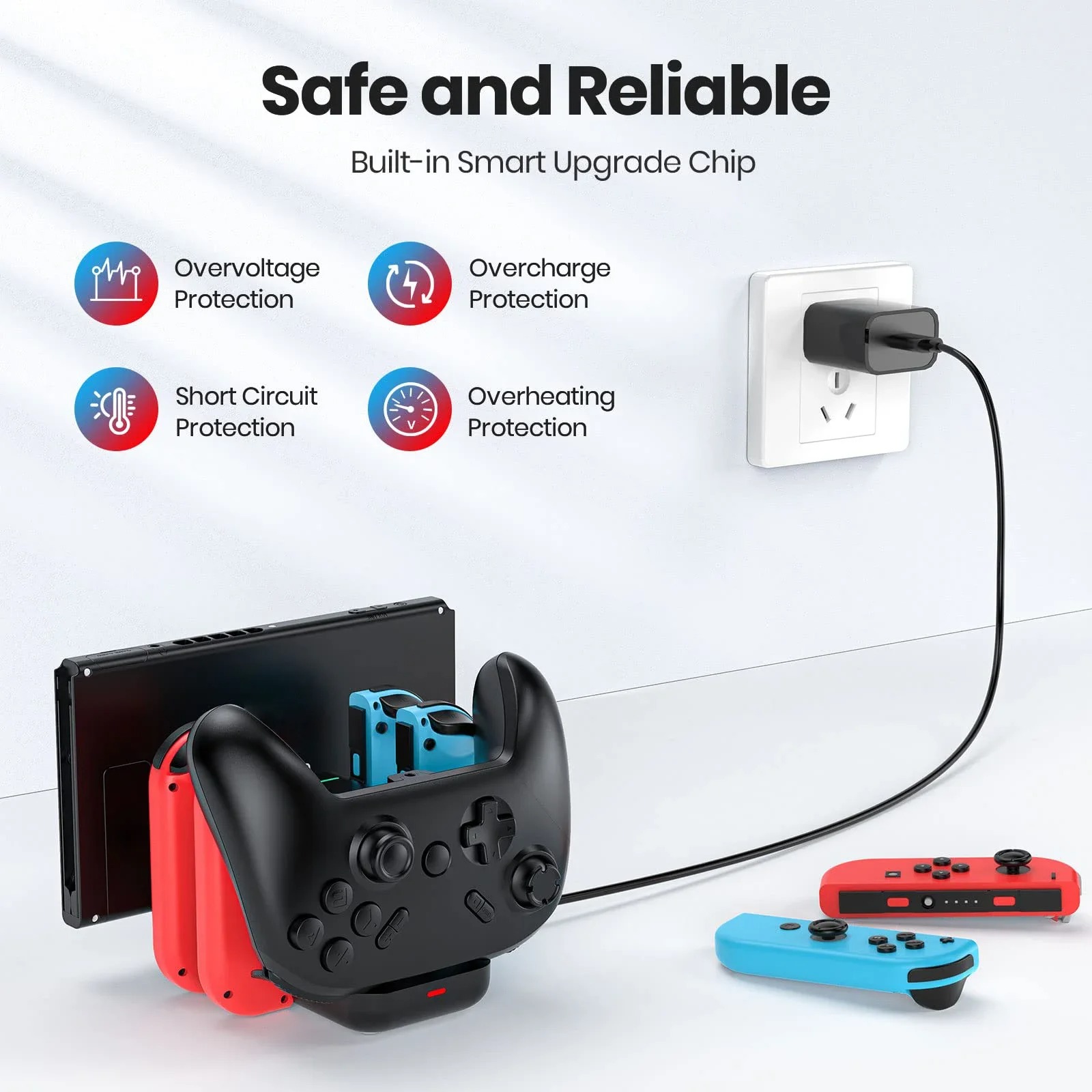 Base de carregamento 6 em 1 pa - Controller Charging Stand avaliação e preço