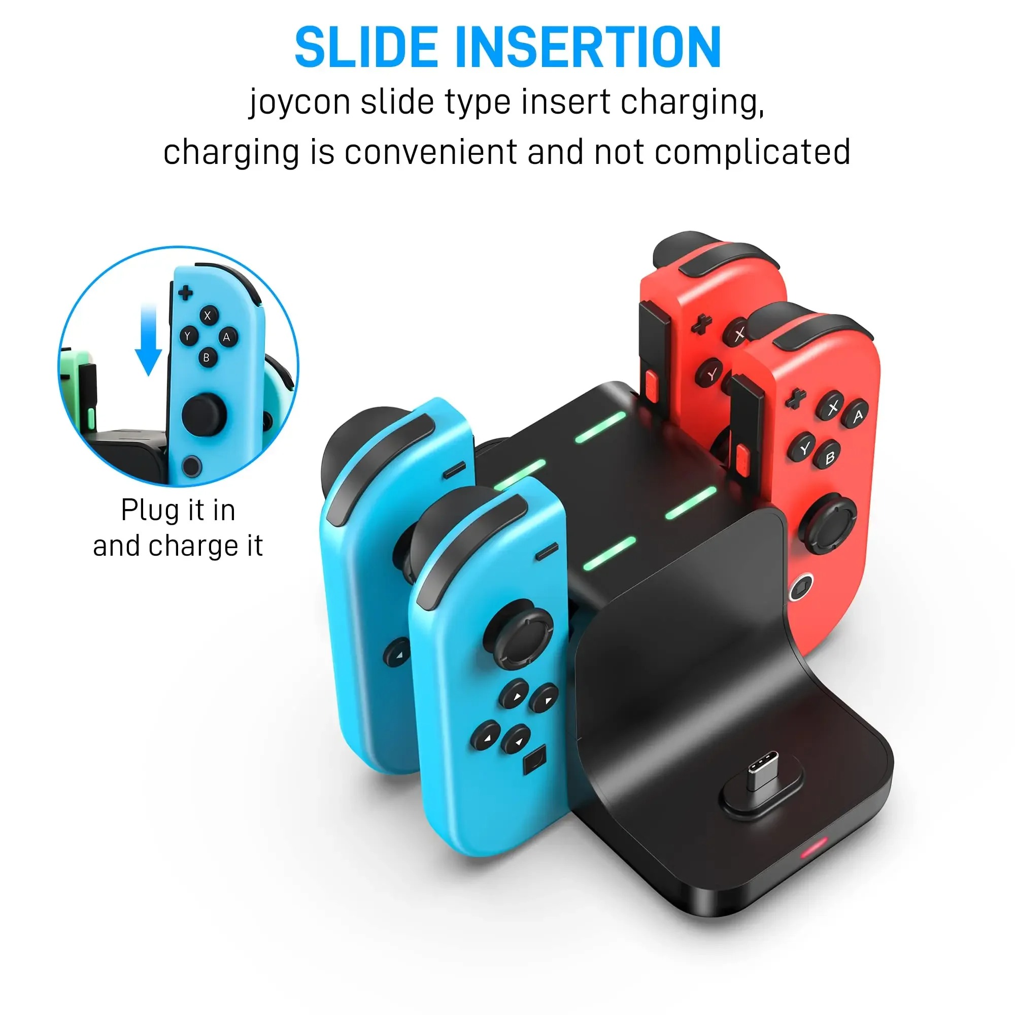 Base de carregamento 6 em 1 pa - Controller Charging Stand avaliação e preço