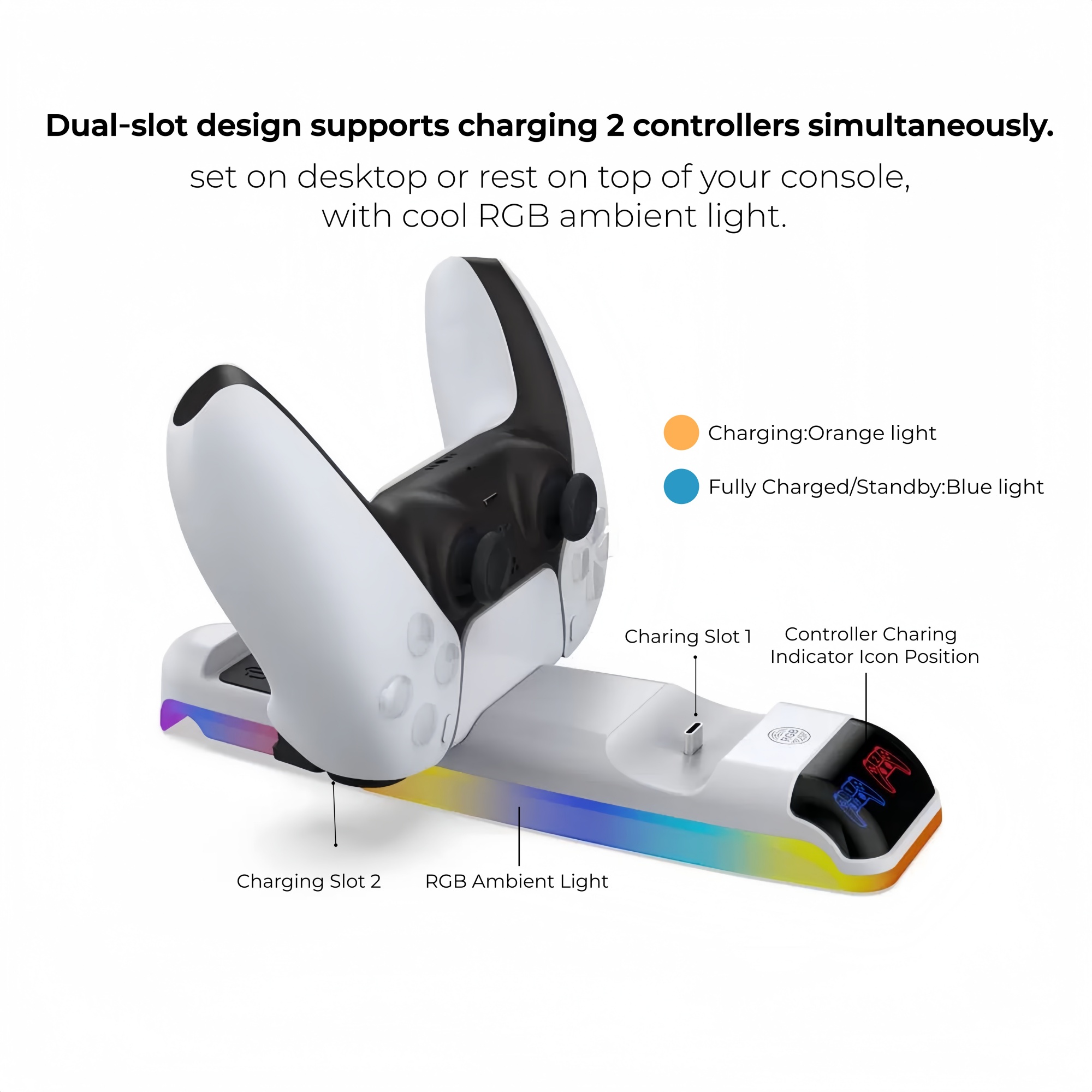 Dock de carregamento com luz R - Controller Charging Stand avaliação e preço
