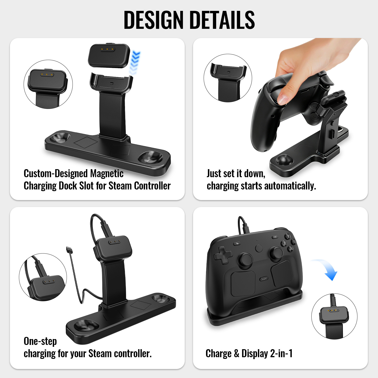Novo Suporte Magnético de Carr - Controller Charging Stand avaliação e preço
