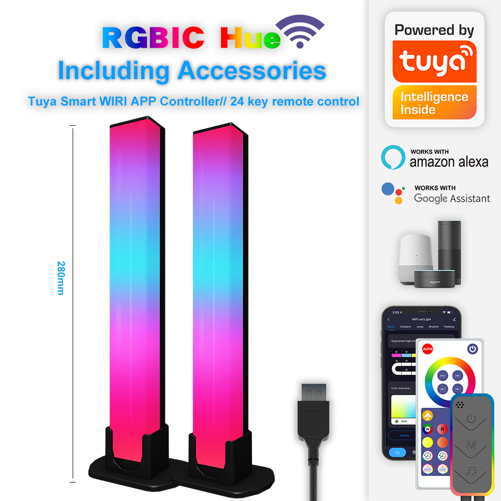 Tuya rgb ritmo luz inteligente - Gaming Speaker 2.1 avaliação e preço