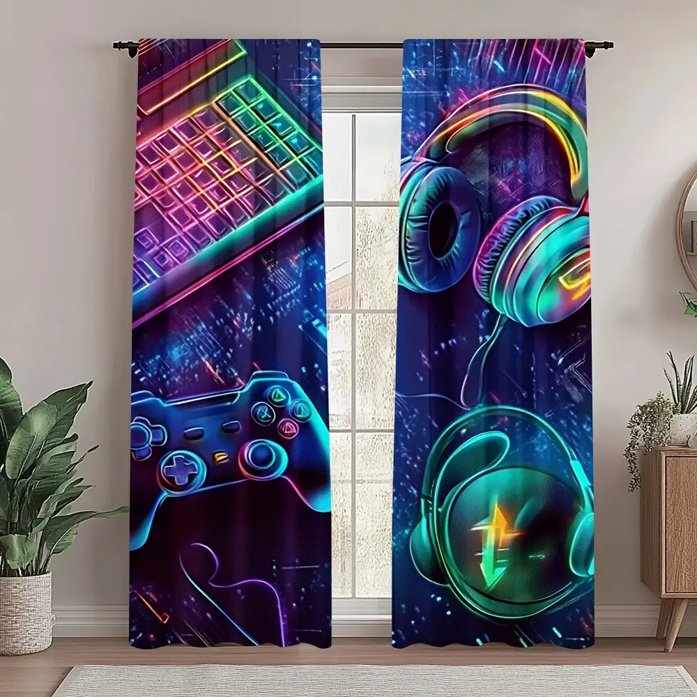 Cortinas Gamer com Teclado Neo - Esports Gaming Youtube avaliação e preço