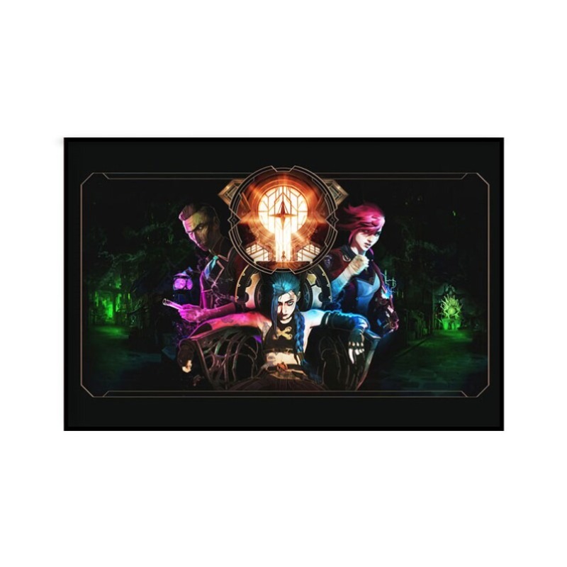 Pôster Arcane Jinx Close-Up em - Esports Y Gaming avaliação e preço