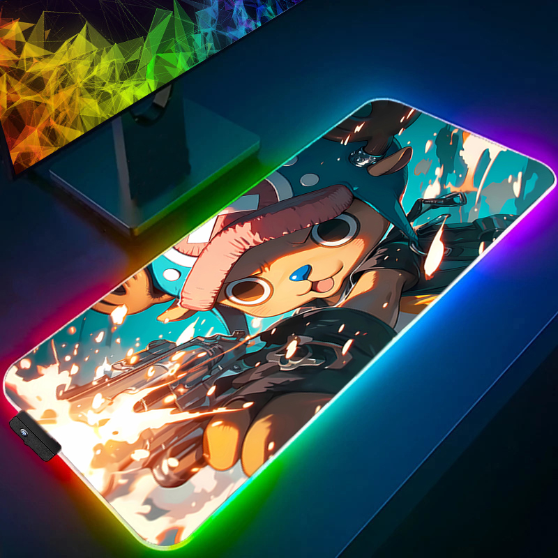 Mouse Pad RGB One Piece Tony T - Esports Y Gaming avaliação e preço