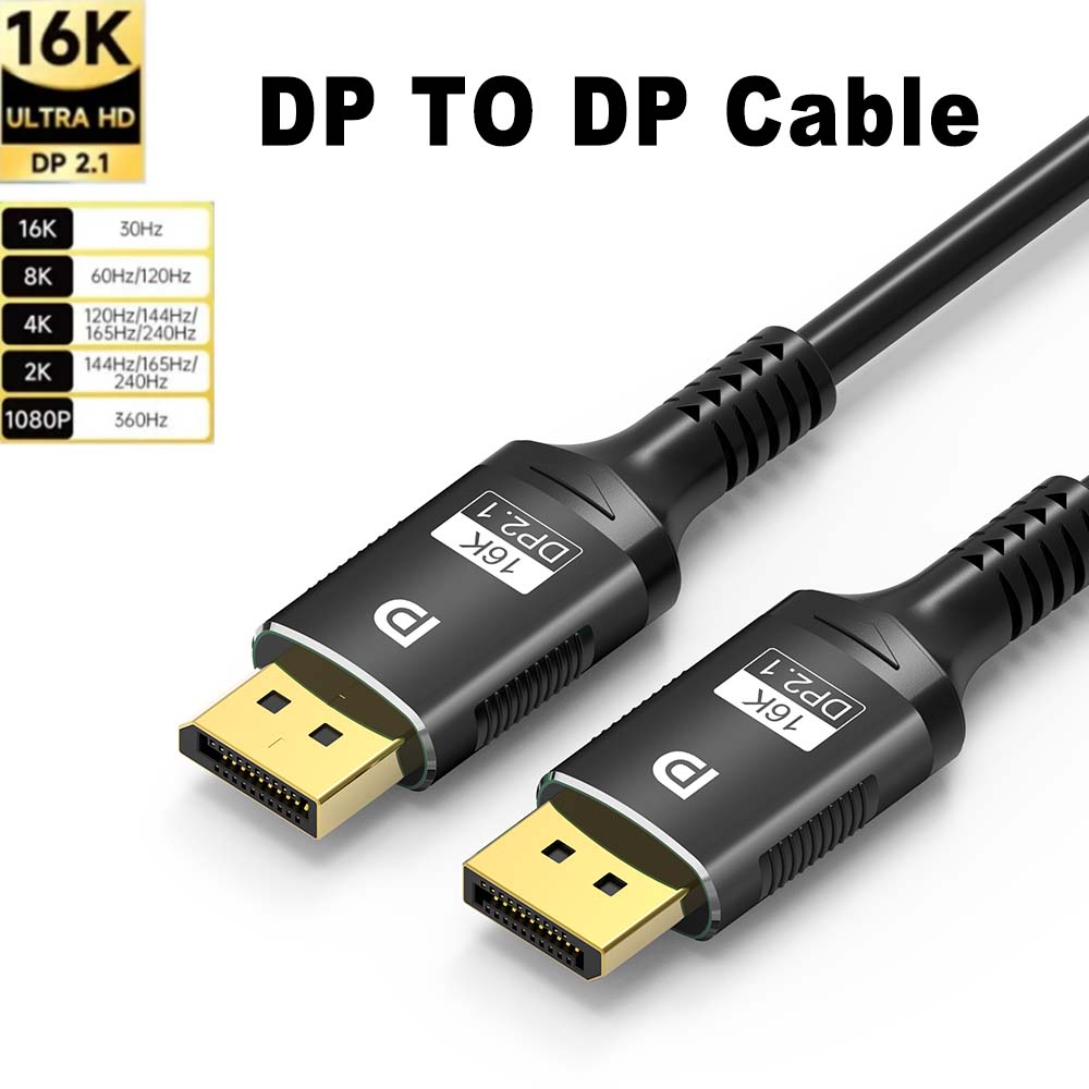 Cabo DisplayPort 2.1 16K, cabo - Gaming Speaker 2.1 avaliação e preço