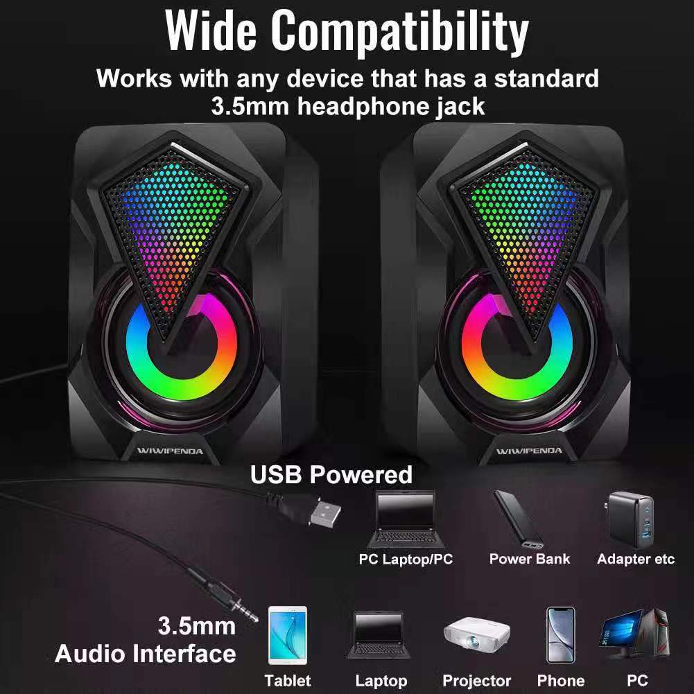 Caixas de Som para Computador  - Gaming Speaker 2.1 avaliação e preço