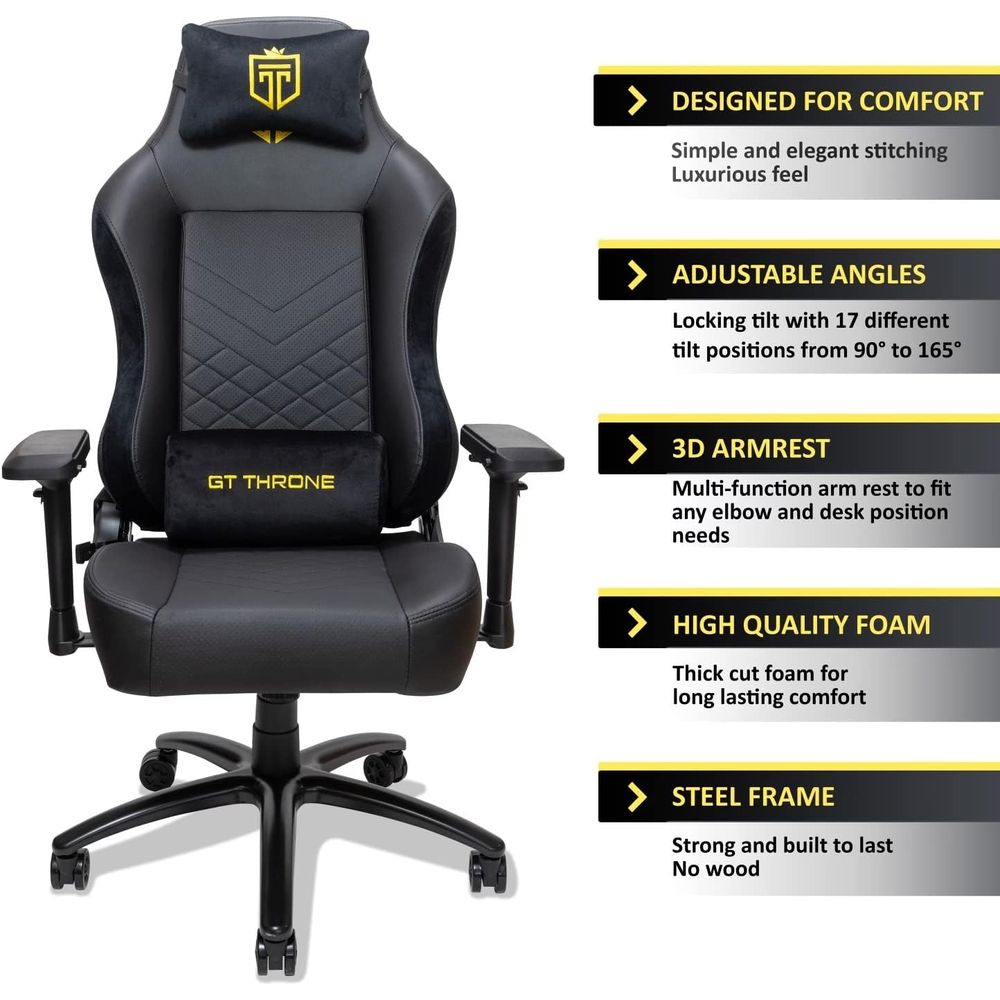 Cadeira ergonômica reclinável  - Gaming & Esports District avaliação e preço