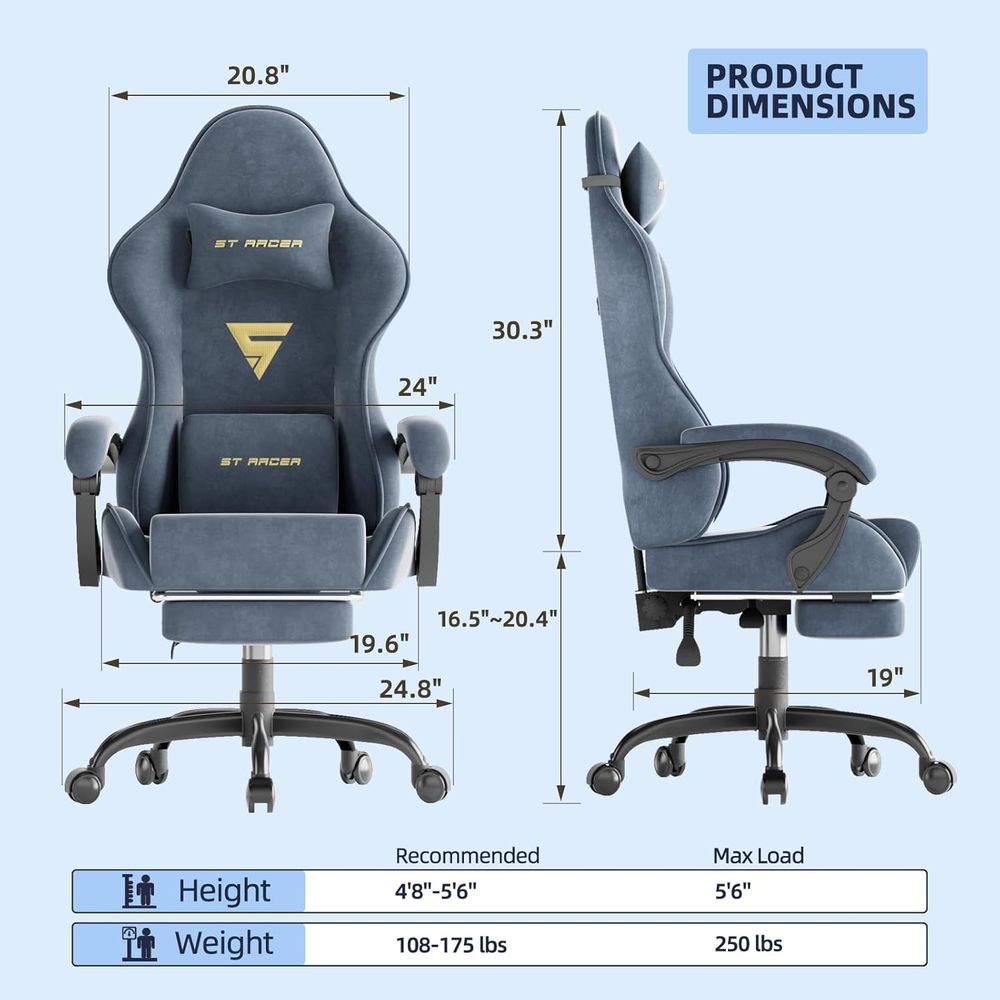 Cadeira Ergonômica para Jogos  - Gaming & Esports District avaliação e preço