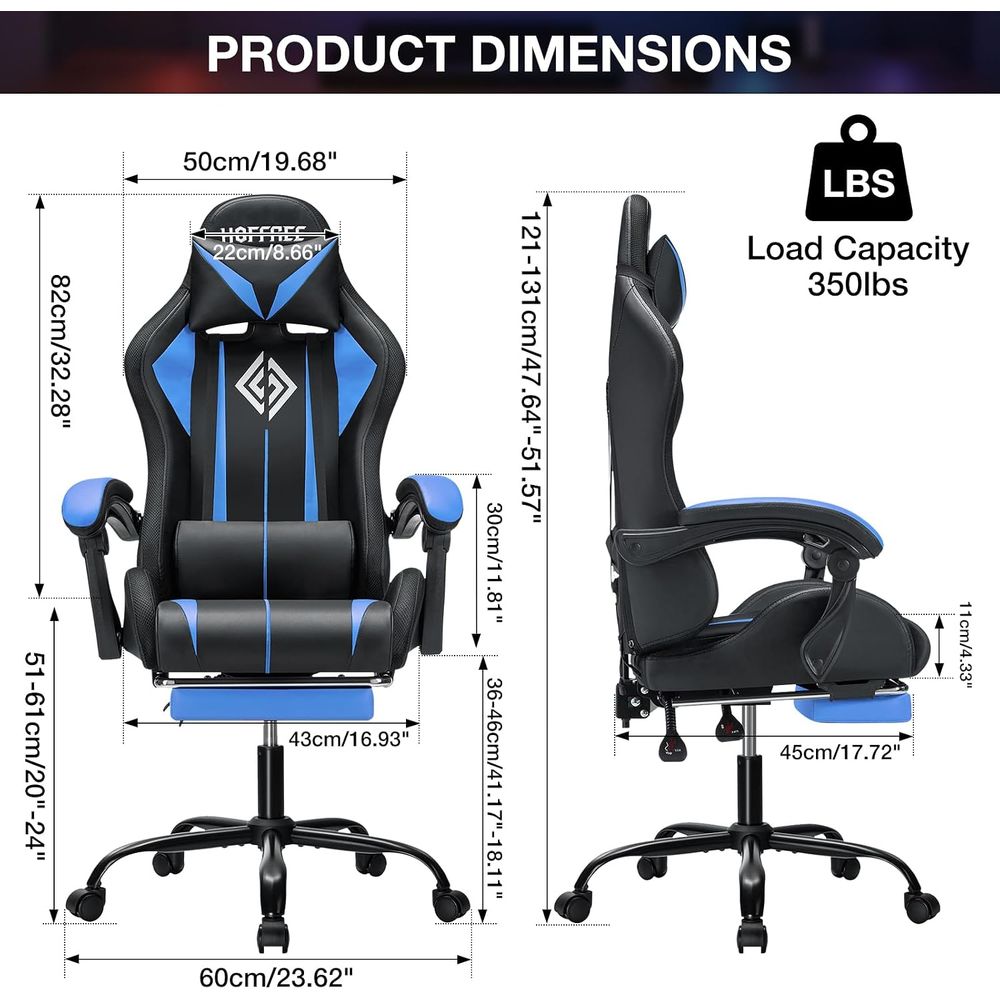 Cadeira Gamer LED com Massagem - Video Gaming & Esports Usd Acc avaliação e preço