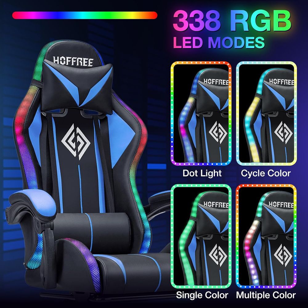 Cadeira Gamer LED com Massagem - Video Gaming & Esports Usd Acc avaliação e preço