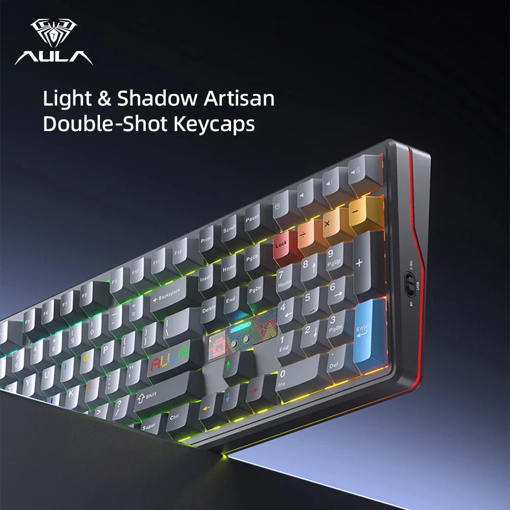 Teclado Mecânico AULA F108 Pro - Esports Essential Gaming Pc avaliação e preço