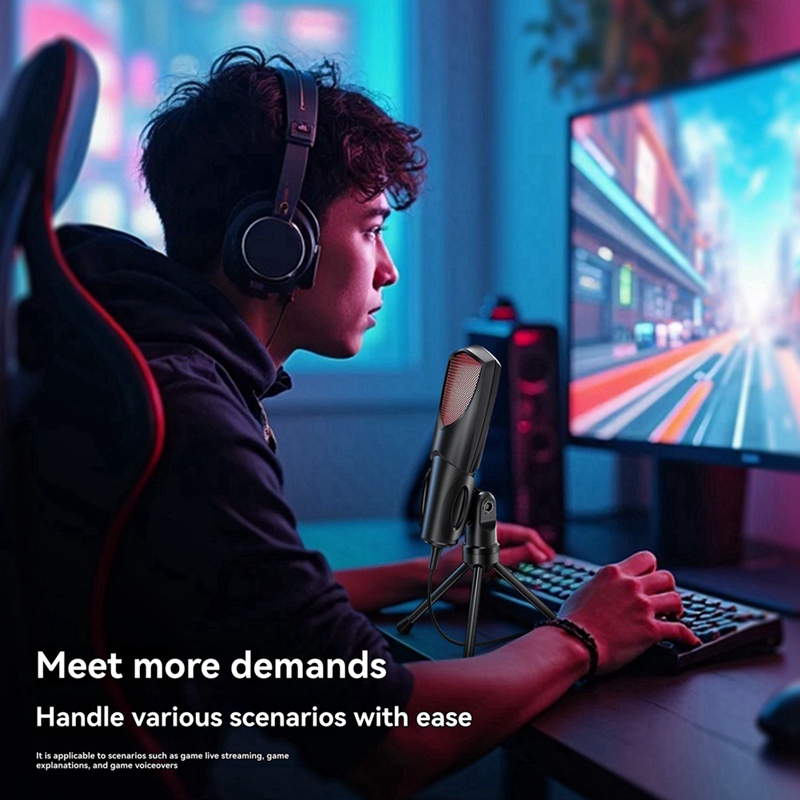 Microfone de jogos profissiona - Video Gaming & Esports Usd Acc avaliação e preço