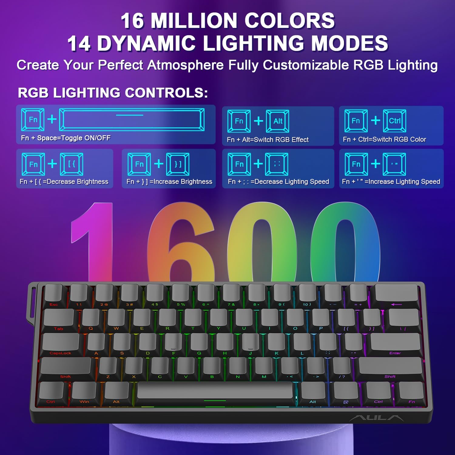 Teclados Magnéticos AULA WIN60 - Esports Essential Gaming Pc avaliação e preço